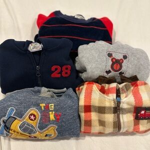 Vintage Y2K toddler baby boy sweatshirt bundle